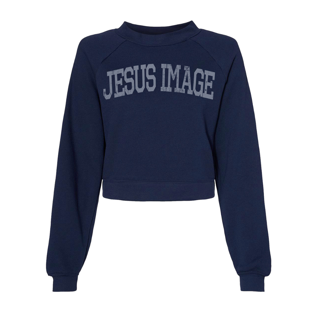 Jesus Image Box Crewneck