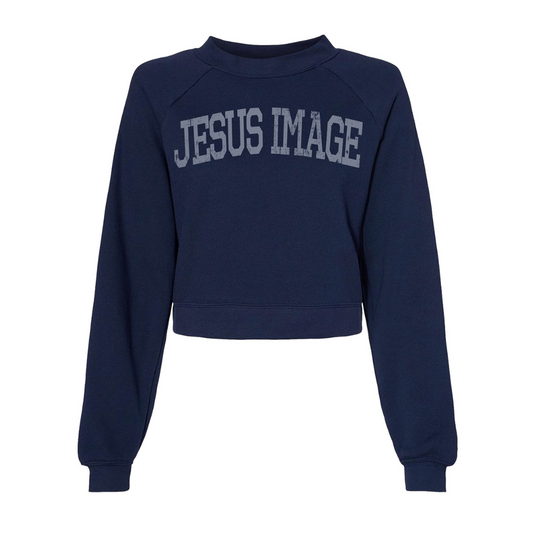 Jesus Image Box Crewneck