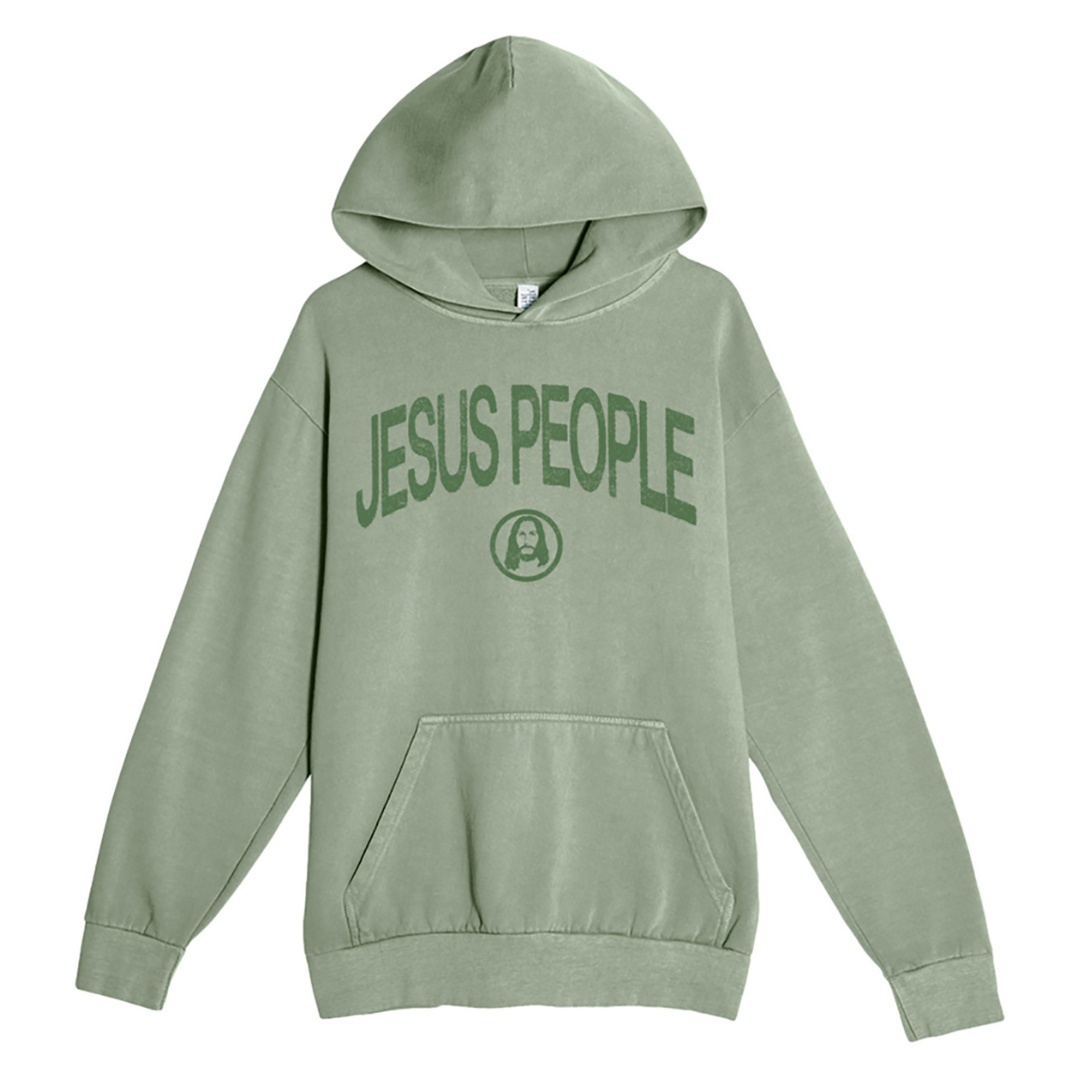 Jesus People Hoodie Matcha