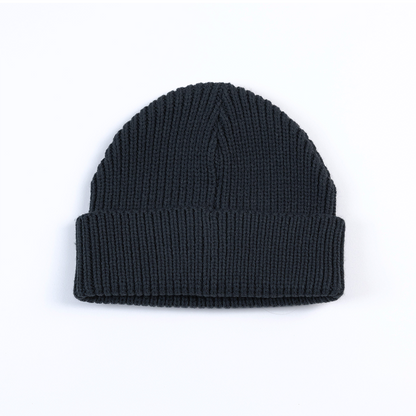 Jesus Image Beanie — Cable-Knit