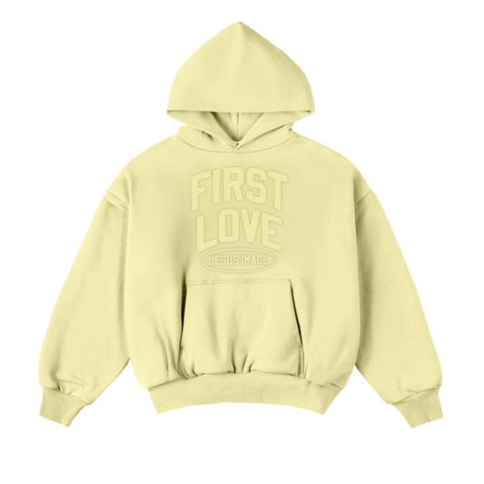 Yellow First Love Hoodie