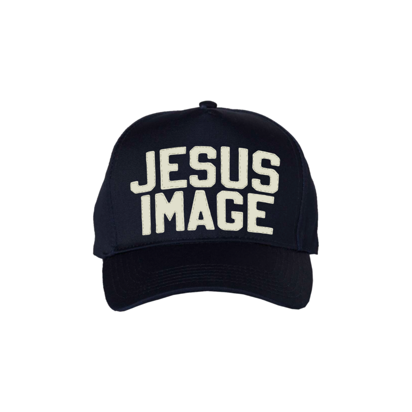Jesus Image Stitched Hat