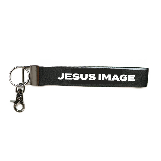 Jesus Image Wrist Strap Lanyard